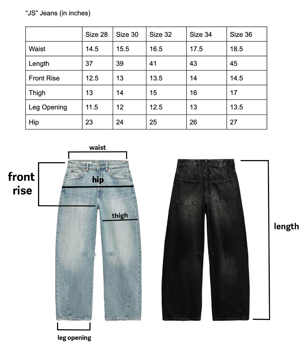Light Wash "JS" Jeans