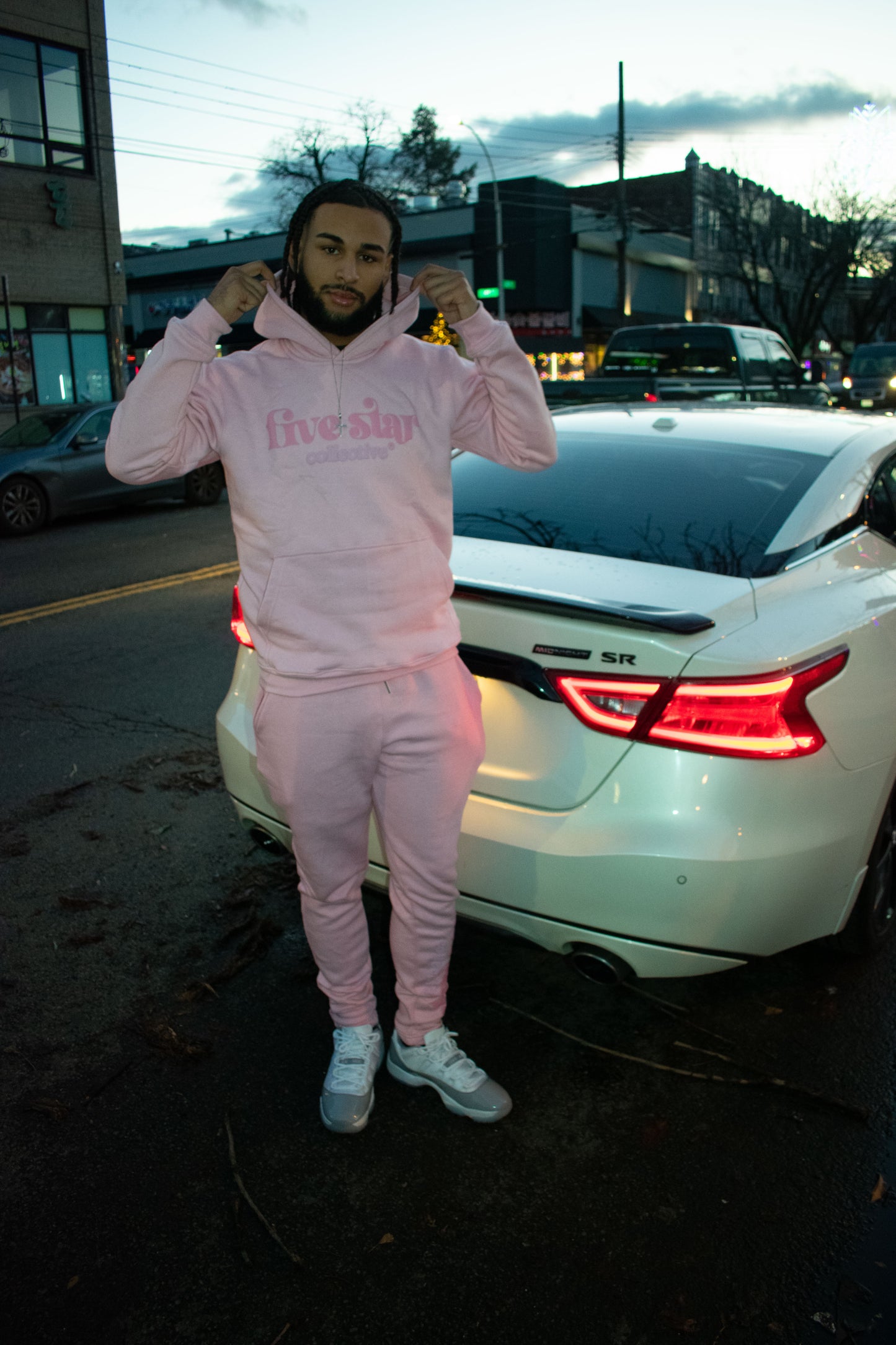 Pink 5tar Hoodie