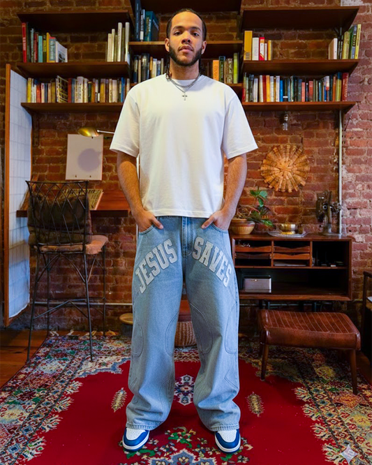 Light Wash "JS" Jeans