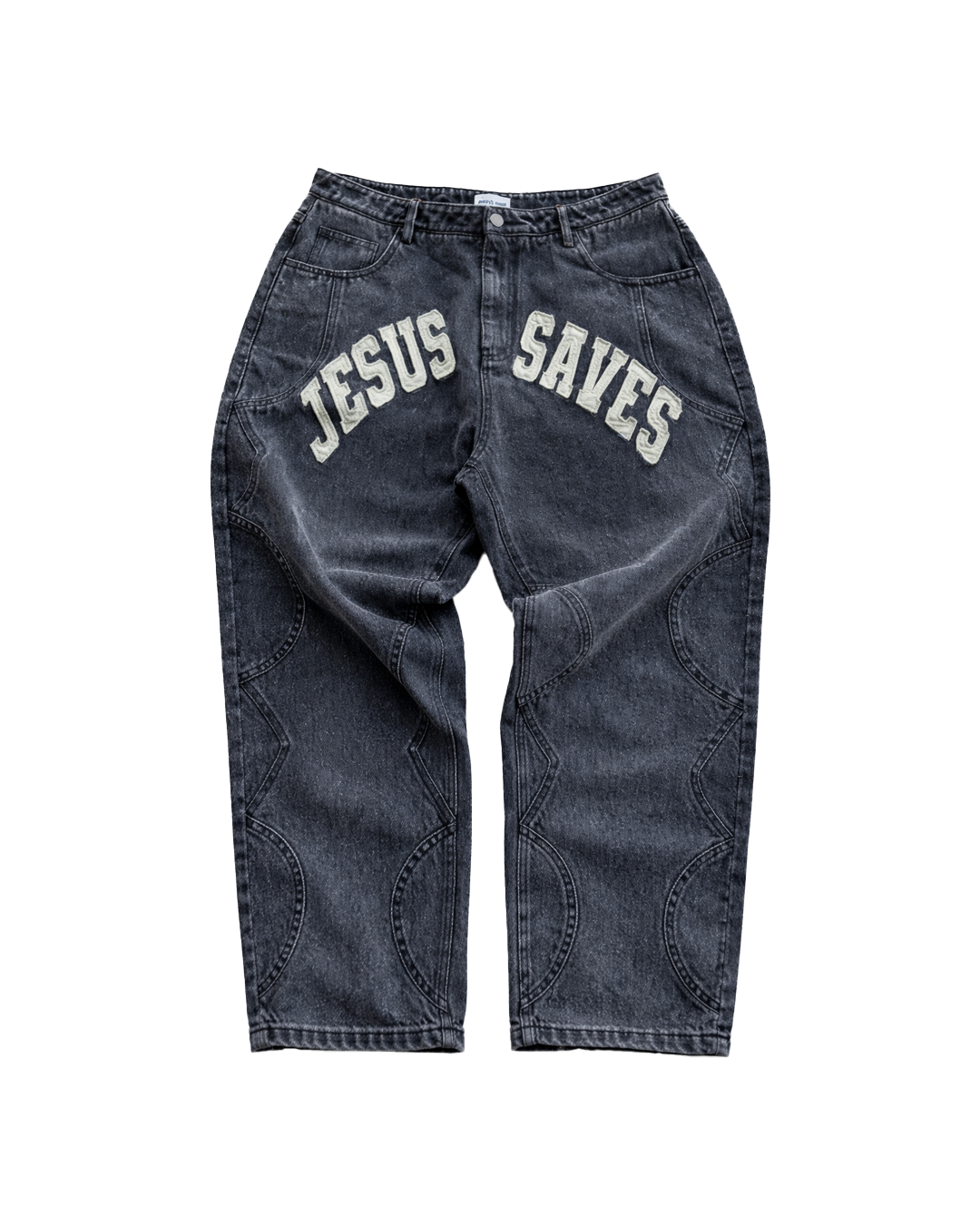 Charcoal "JS" Jeans