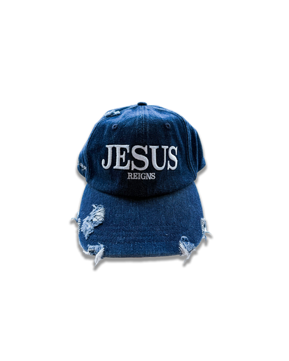 Blue "JR" Hat