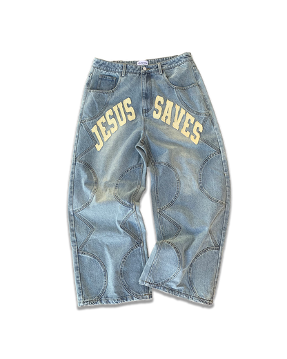Light Wash "JS" Jeans