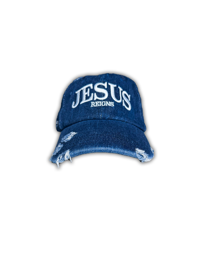 Blue "JR" Hat