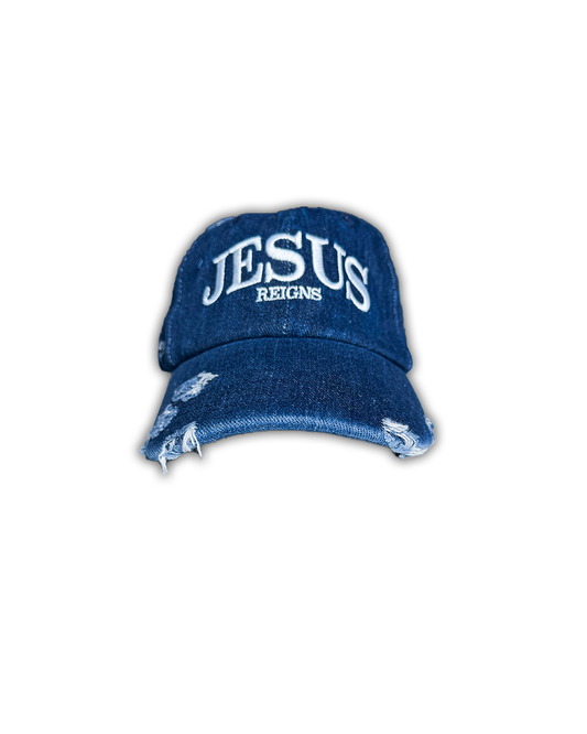 Blue "JR" Hat